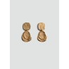 Pendientes largo monedas