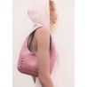 Bolso piel tachuelas