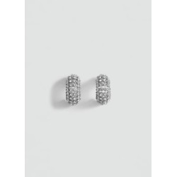Pendientes semiaro cristales