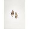 Pendientes colgantes eslabones