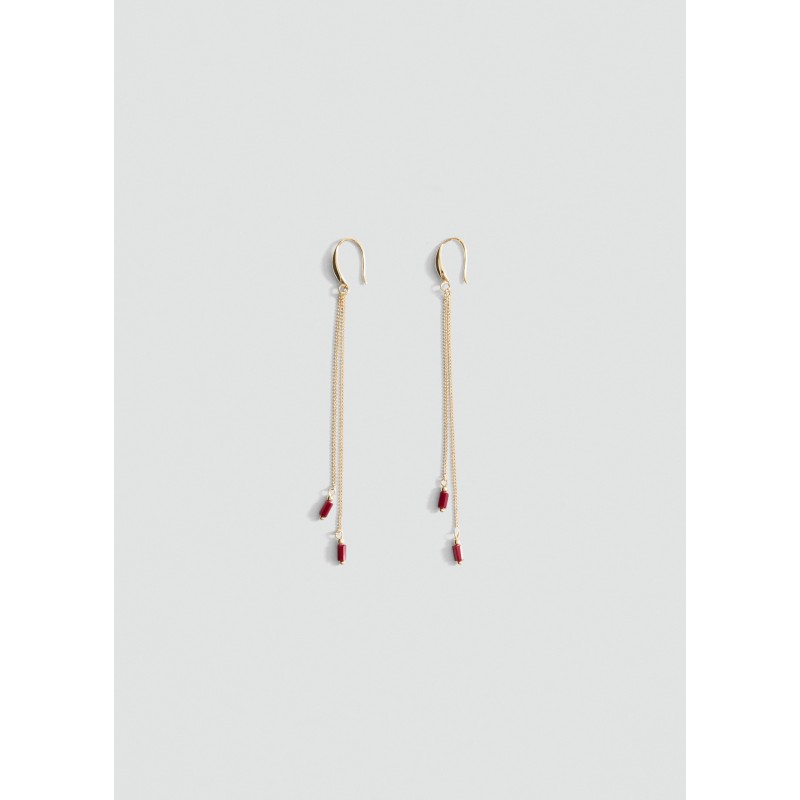 Pendientes cascada cristales