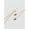 Pendientes cascada cristales