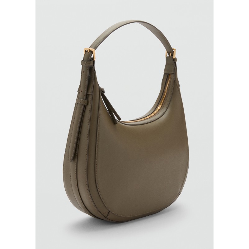 Bolso hombro efecto piel