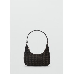 Bolso hombro estampado logo