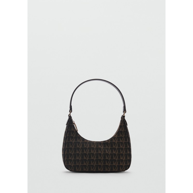 Bolso hombro estampado logo