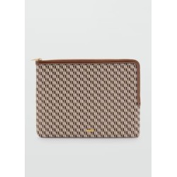 Funda ordenador estampado logo