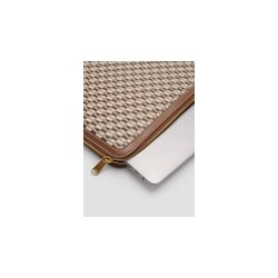 Funda ordenador estampado logo