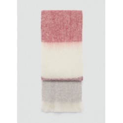 Bufanda multicolor flecos