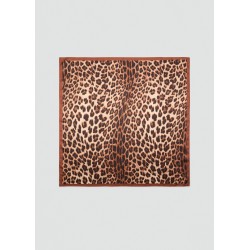 Pañuelo estampado leopardo