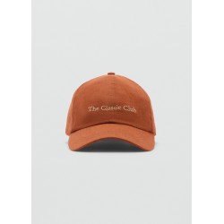 Gorra mensaje bordado