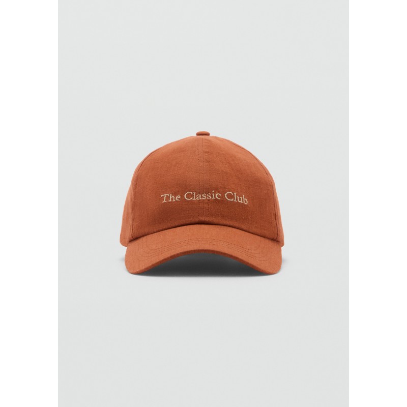 Gorra mensaje bordado